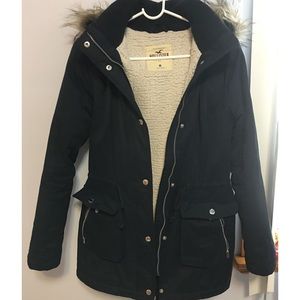 Hollister Parka - Navy Blue